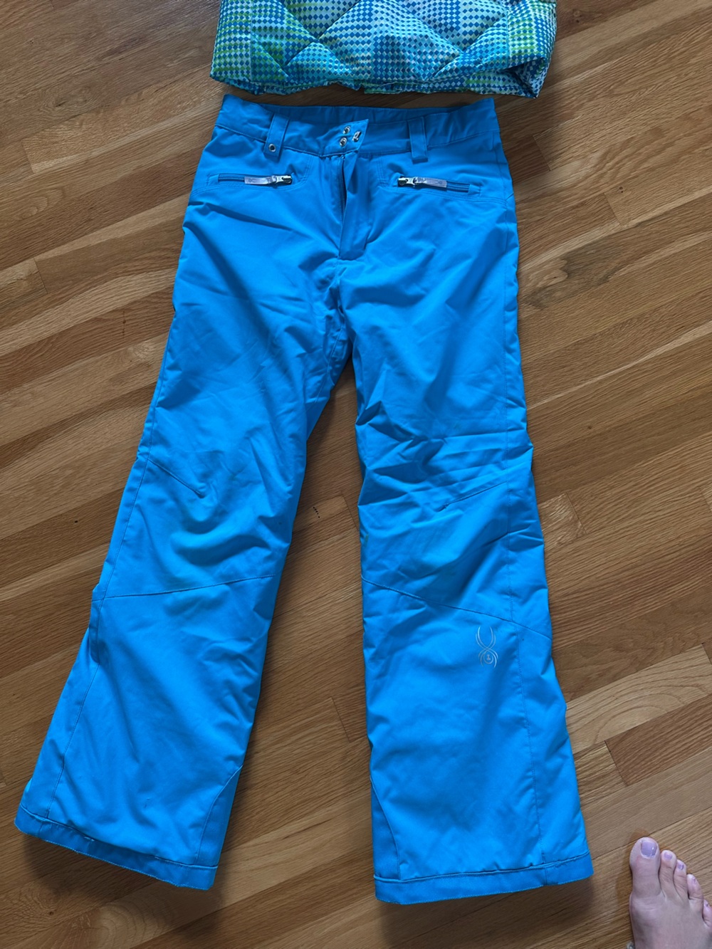 Spyder Teal Ski Pants